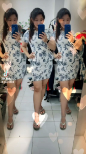 Dressfashion 2. motif bunga