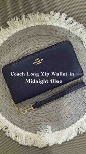 Coach Classic Leather Long Zip Around Wallet C4451