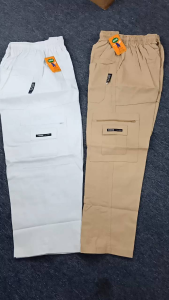 Mens Prayer Pants 4 Pockets and 2 Pockets Thick Cotton Fabric Robe Pants Kurta Pants