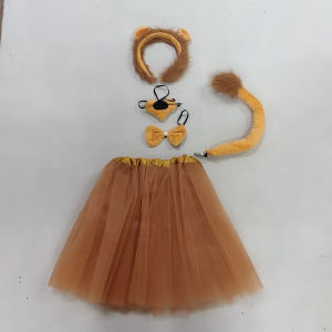 READY STOCK Cosplay Kids Children Animal Lion Costume Movie Story Book Character Safari Wild Animal Zoo Animal
