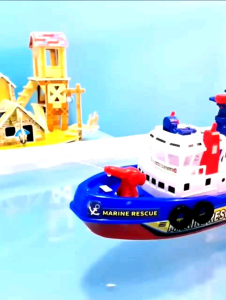 Toko Serba Grosir Fire Boat Marine Rescue Mainan Perahu Anak Best Seller