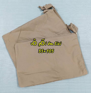 vỏ gối ôm tici hàng dây rútkích thước 35*105hàng không có chuông