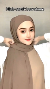 PASMINA INSTAN TURKI CEPOL 2 IN 1/PASMINA CERUTY BABY DOLL 2 IN 1