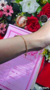 ECLATIA!! Gelang perhiasan wanita emas muda kadar 35% gelang model terbaru