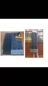 ซิ่นผ้าฝ้ายทอลายสีขาว ซิ่นขาวเข้าพรรษา ตัดอัดกาวแล้วแบบป้ายเกาะตะขอ(เชียงรายฝ้ายล้านนา)