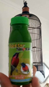 SARI BUNGA NEKTAR SUPER vitamin kolibri pleci sogon konin cucak hijau nagata juara super gacor crystal rujak nectar green nektar super n madu ebod joss love bird murai batu kacer kenari cucak jenggot pentet anis merah trucuk branjangan nutrobird pakan d2k