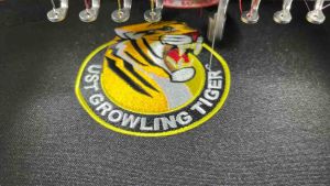 UST Growling Tigers Embroidered Patch high quality