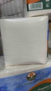 Giấy Ăn Hàng Không NapKin 2 lớp khổ 120*120 - 320g/ Bịch