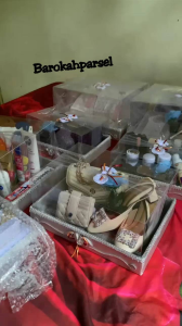 Kotak Seserahan Pernikahan Tempat PERHIASAN cincin Box Seserahan Versi Premium