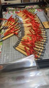 Personalized Laser Engraved Bamboo Ballpens