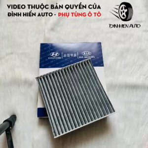 [HÀNG LỖI] Lọc gió điều hoà (máy lạnh) than hoạt tính xe Hyundai I10 (đời từ 2022 -> 2024)