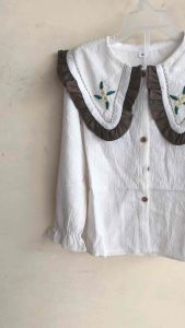 Setelan anak perempuan 2621 korean skirt brown import