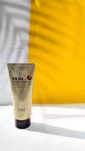 Tẩy Da Chết + Sữa Rửa Mặt SNAIL FOAM COEANSING ANJO Chống Lão Hóa và Dưỡng Ẩm Cho Da 180ML