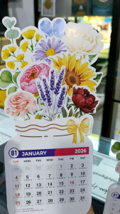 Kalender 2026 / Kalender estetik / kalender Meja / kalender Cantik