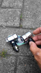 Bisa Cod Sein Lampu Riting Led CB Model Bintang Bahan Full Besi Crome 2 Biji