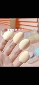 พัฟฟองน้ําขนาดมินิ พัฟนิ้วมือ ขนาดเล็ก ไร้ยางพารา สําหรับทุกสภาพผิว สําหรับลงรองพื้นคอนซีลเลอร์