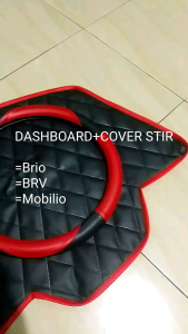 Alas Pelindung Dashboard & Cover Stir Mobil Honda All New Brio, Mobilio, BR-V