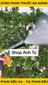 SÚNG XỊT LOA KÈN ÁP LỰC MẶT SỨ AOLIN TAIWAN CAO CẤP TƯỚI CÂY RỬA XE PHUN THUỐC