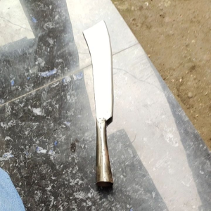 Pisau Cacah Daging / Tulang Bahan Baja Per Siap pakai