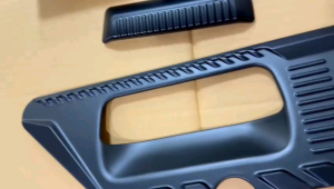 Paket Outer Handle Cover Mobil Mitsubishi L-300 Pick Up L300 Hitam Chrome