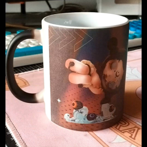 SKULLPANDA x PopMart Coffee Cup / Mug with Box Sublimation Print Perfect Christmas & Birthday Giveaways