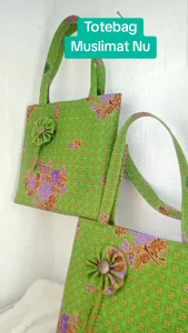 Tas pengajian tasmuslimat/ tas muslimat totebag muslimat