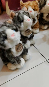 BONEKA KUCING PERSIA ANGGORA IMPORT MERK SEULGI