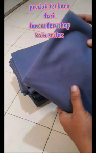 KAIN SRITEX BAHAN SERAGAM LEBAR 1.5 METER X PANJANG 1.7 METER