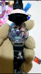 (( PRODUK TERBARU )) JAM TANGAN ANAK KEPALA BUKA TUTUP LAMPU MUSIK ME LODI DIGITAL KARAKTER CEWEK DAN COWOK || TRANSFORMERS || KUROMI || CARS || LABUBU || SPIDERMAN || CAPTEN AMERICA DLL