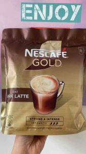 Nescafe Gold Dark Latte 12 Sticks x 31g (372g) per pack from Malaysia