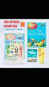 [SG Seller]Kids Goodie Bag Birthday Gift Packs Customized return gift I wonder why book Childrens Day Gift