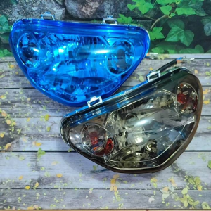 REFLEKTOR LAMPU DEPAN MIO SPORTY PLUS SEN SMOKE DAN BIRU