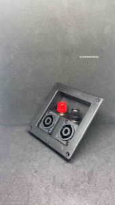 Terminal Speker Spikon + Soket Jack Cannon