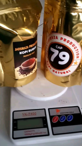 KOPI BUBUK/KOPI ASLI KUALITAS NATURAL NETTO 250GR