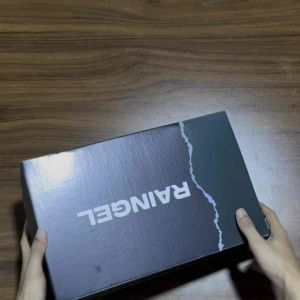 Raingel Bigmax Full Black Sepatu Lokal Brand Original Sneakers Kasual Pria Wanita Sepatu Gemuk