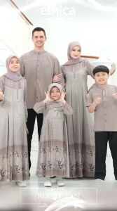 Ethica Ladiva 22 Rugby Tan Ladiva 22 Kahfi 370 Ladiva Kids 22 Kahfi kids 268 – Sarimbit Keluarga Muslim Elegan Ethica | Couple Gamis & Koko Ayah Ibu Anak Premium