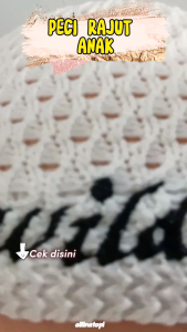 Peci Anak Bahan Rajut Elastis Bisa Bordir Nama Peci Sholat Peci Santri bisa Request Nama