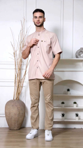 Baju koko pria dewasa 2025/kemeja pria terbaru