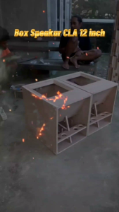 Box CLA 12 inch singgle Cocok untuk speaker subwoofer dan bahan berkualitas