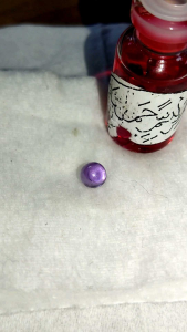 Batu cincin delima wulung original plus minyak