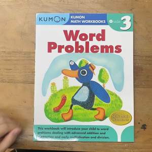 Kumon Math Workbooks - Grade 3 WORD PROBLEMS