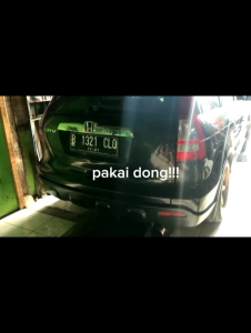 Knalpot Mobil Racing Tipe Pro Drag Suara Bass Kering & Tabung Panjang