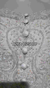 Atasan Kebaya Akad Nikah Lengan Pendek Free Longtorso