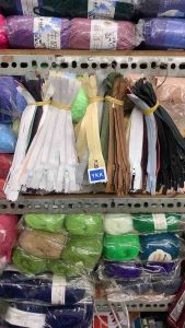 Dây kéo quần tây loại tốt YKK của Nhật bán theo lốc 12 sợi 1 màu