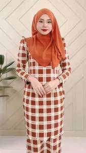 Muslimah Kurung Scallop Briana