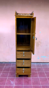 NAKAS & LEMARI SERBAGUNA KAYU JATI PESANAN BPK HERU