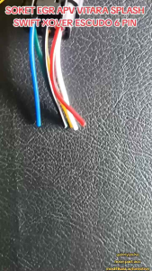 SOKET SENSOR EGR APV VITARA SPLASH SWIFT XOVER ESCUDO 6 PIN