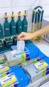 TISU DAPUR PREMIUM 80 SHEET TISSUE DAPUR PENYERAP MINYAK HASIL BERSIH DAN SERBAGUNA