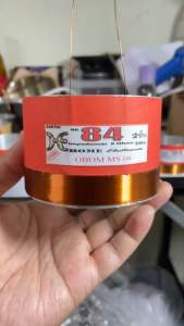 ว้อยลำโพง84 ลำโพง 18นิ้ว ขนาด84mm. MS 8โอมห์ 800วัตต์ อยลำโพง เบอร์ 84 มีเนียม OBOM MS 08 ว้อยลำโพง ว้อย ลำโพง ว้อย 18 นิ้ว - Lazada