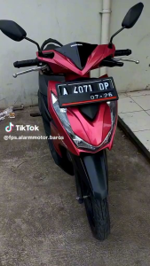 Alarm remot motor anti maling Merek Panom universal semua motor